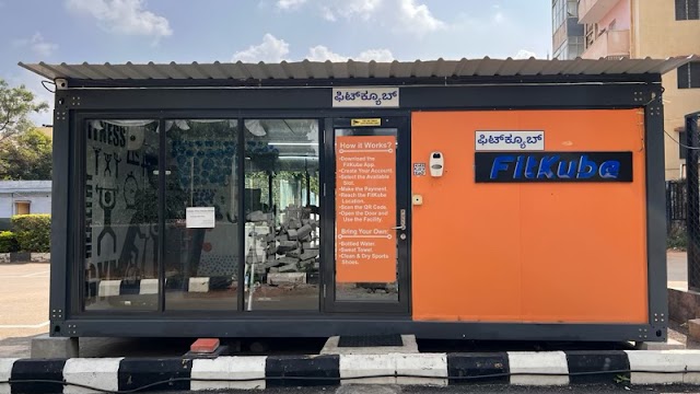 FitKube - India's First-ever Smart Micro Gym.
